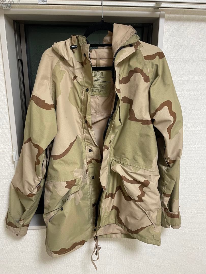 ECWCS パーカー M-L デザートカモフラージュ