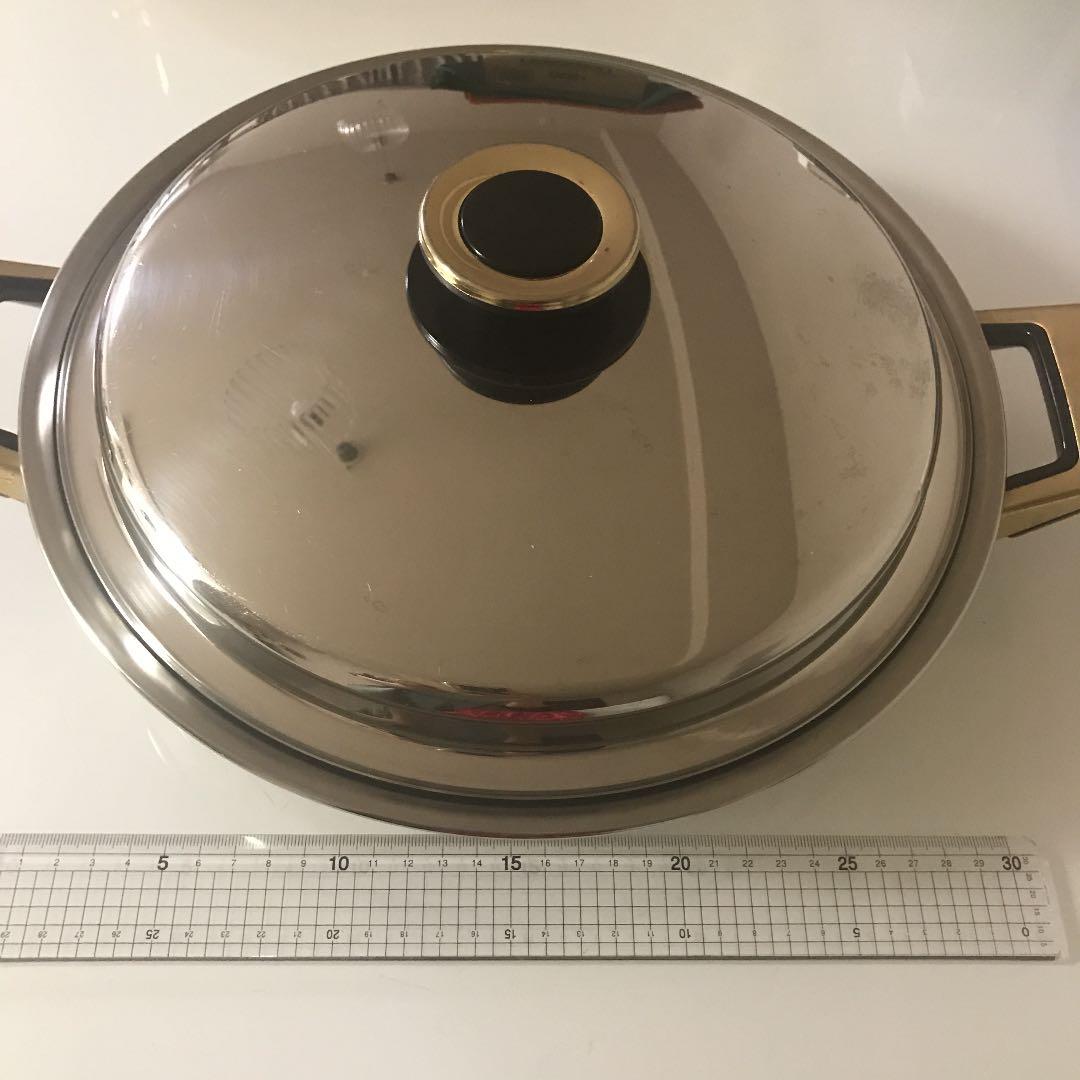 レインボークッカー 26cm浅鍋