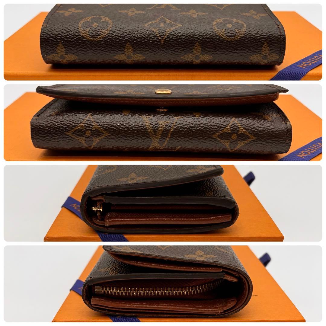 ✨鑑定済み✨ルイヴィトン✨モノグラム✨ポルトモネビエ トレゾール 2つ折り財布