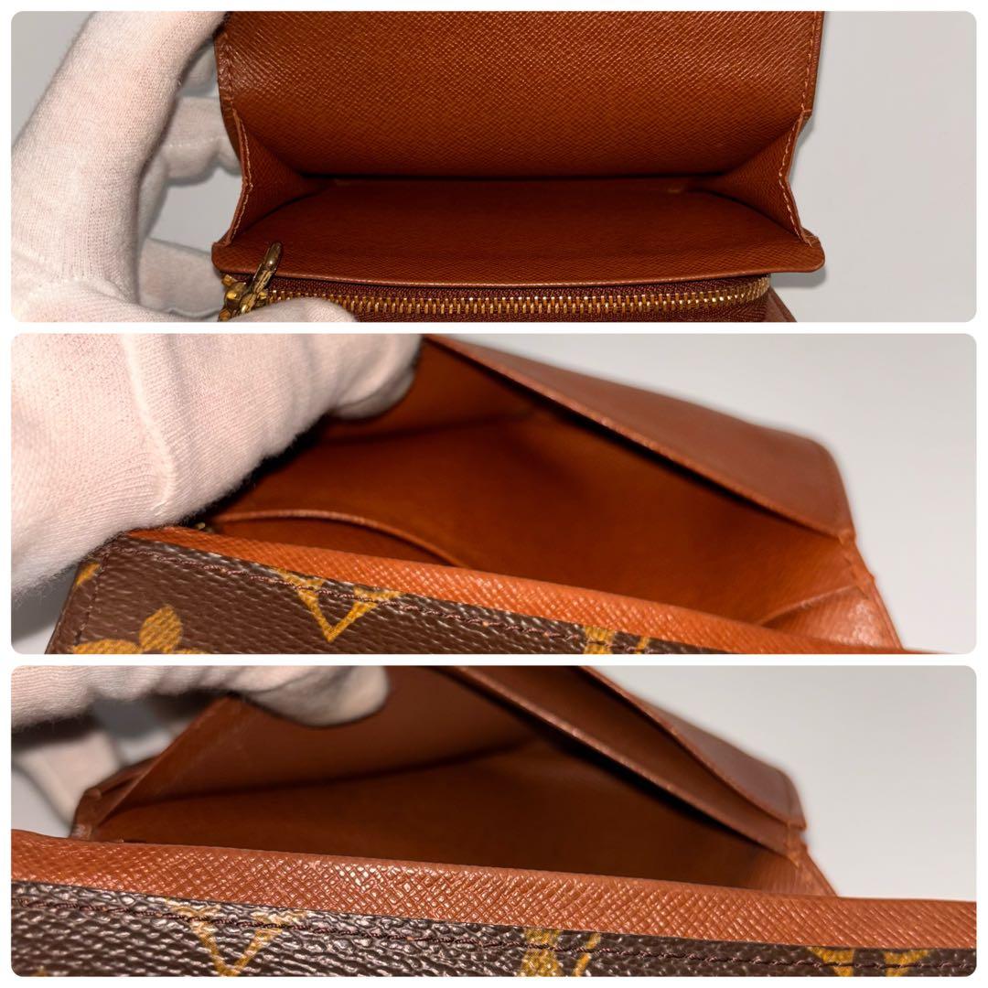 ✨鑑定済み✨ルイヴィトン✨モノグラム✨ポルトモネビエ トレゾール 2つ折り財布