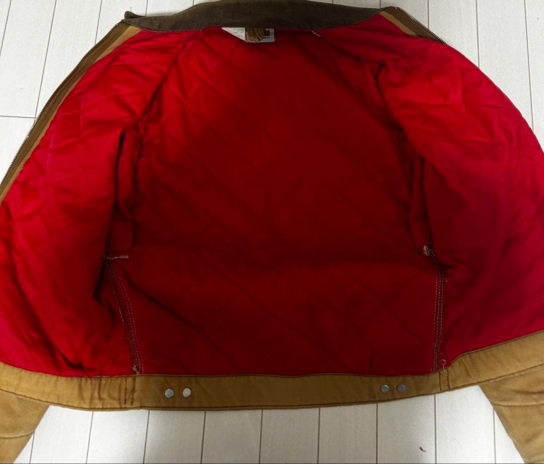 ナ*ト様 carhartt デトロイトジャケット星タグUSA 38最終値下げ