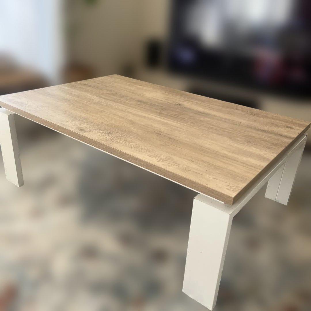 ニトリ　リビングこたつ　ナチュラルカラー（フロットR 105 VNA)