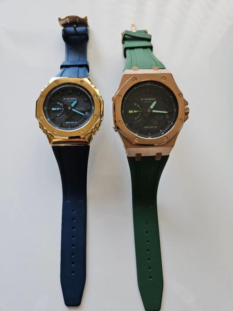 G-SHOCK ペアウォッチ ラバーベルト カスタム腕時計 CASIO カシオ
