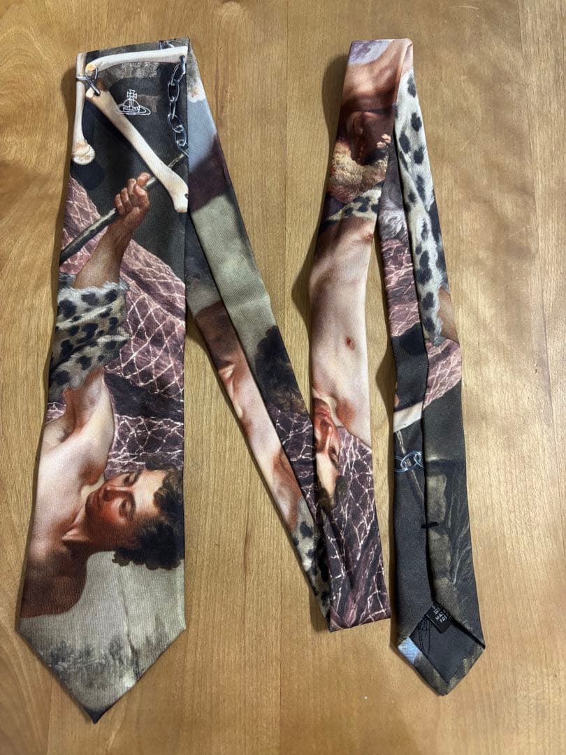 Vivienne Westwood FISHERMAN PRINT ネクタイ