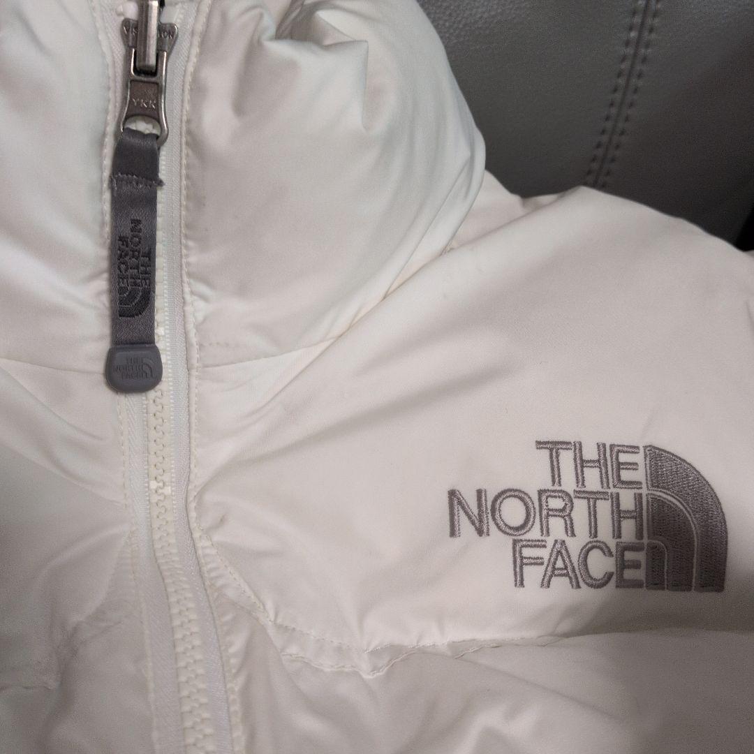 THE NORTH FACE ヌプシ センターロゴ 700フィル ホワイト S