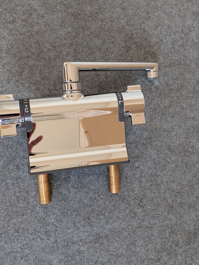 KVK 浴室用水栓 デッキ形サーモスタット式