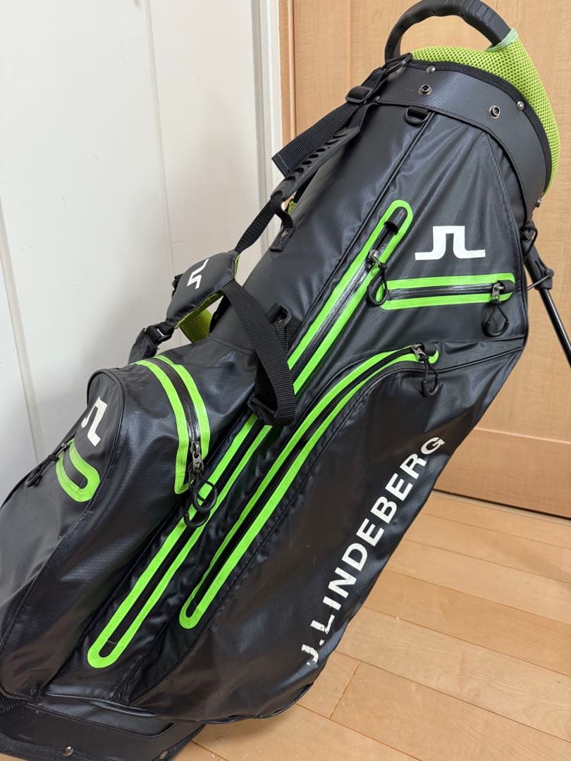 完売★ジェイリンドバーグ★スタンドキャディバッグ★ゴルフ★レア★ゴルフバッグ★黒