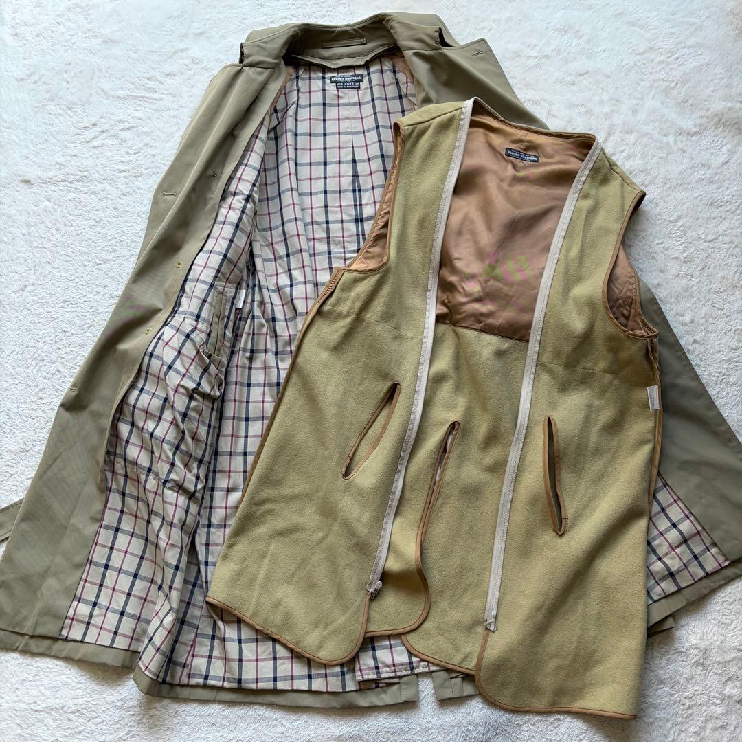 未使用保管品✨70s ブルックスブラザーズ トレンチコート 玉虫色 英国製 XL