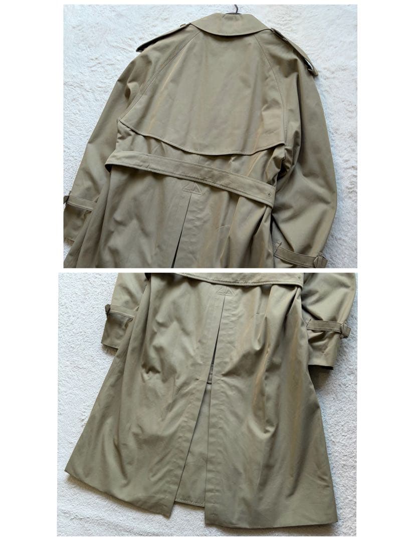 未使用保管品✨70s ブルックスブラザーズ トレンチコート 玉虫色 英国製 XL