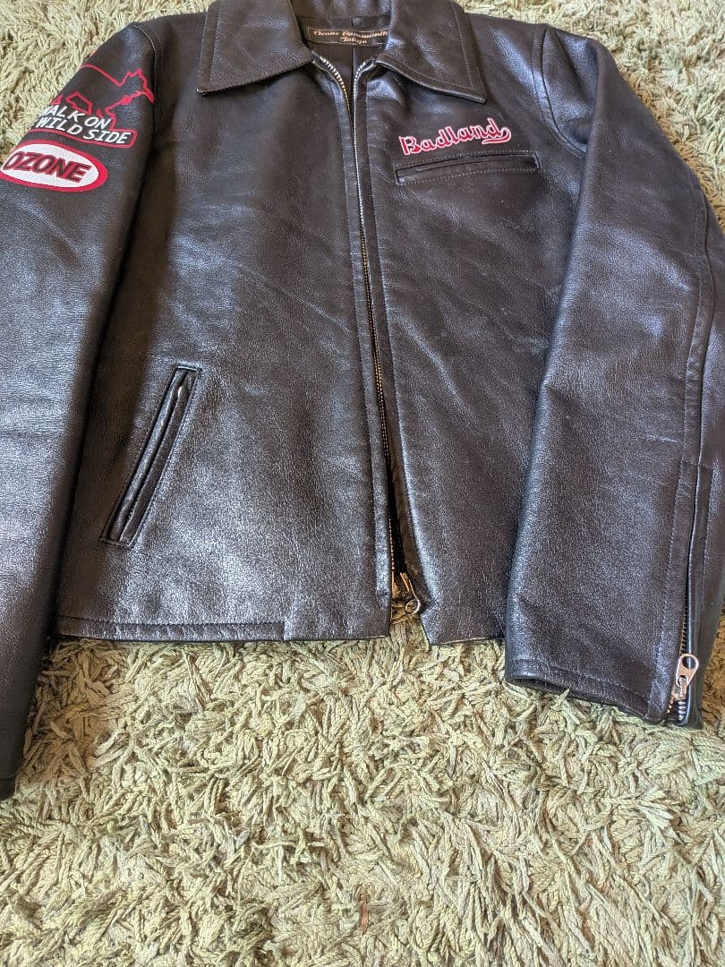 Ozone Community レザージャケット ライダース