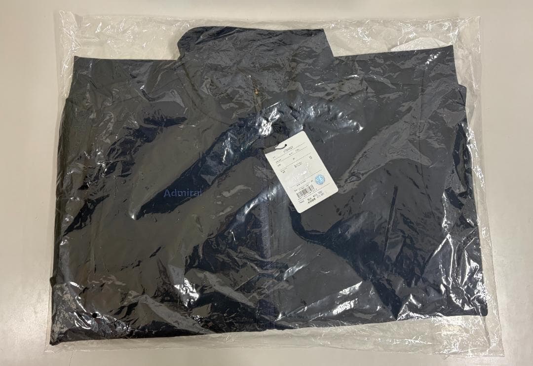 アドミラル ダンボールニットハイネックジャケット (ATMA524) ネイビー