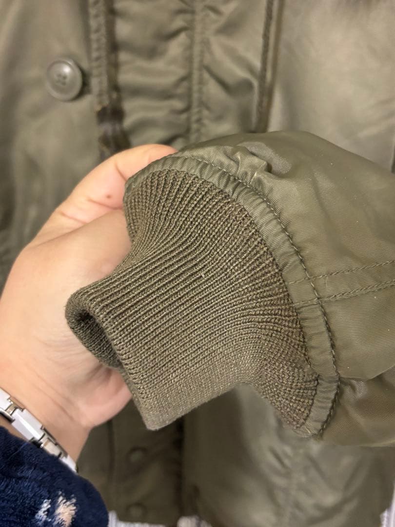 G.O.A フライトジャケット n2b 2サイズ カーキ オリーブ リアルファ