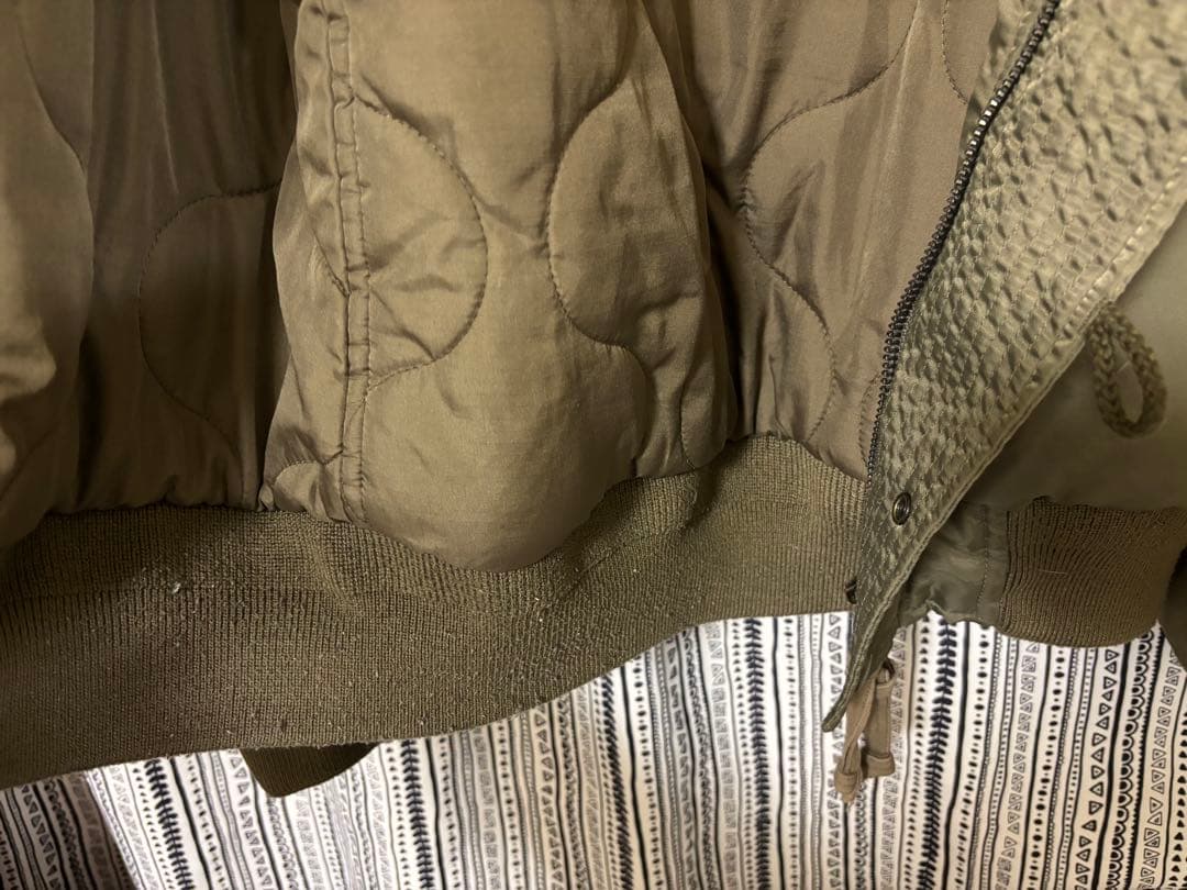 G.O.A フライトジャケット n2b 2サイズ カーキ オリーブ リアルファ