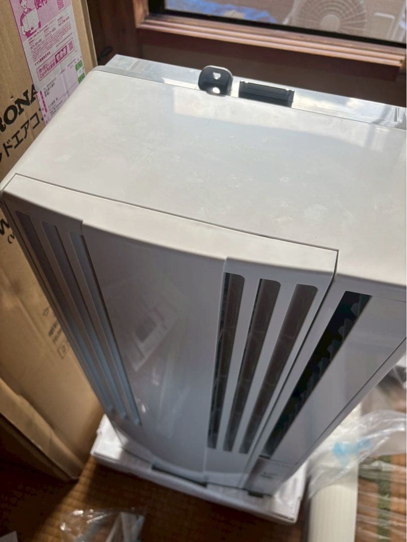即時発送【保証2026年6月】CORONA 窓用エアコン CW-1625R-WS