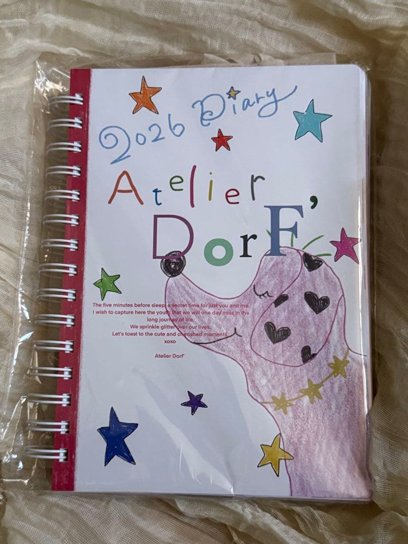 新品☆2026 Atelier DorF スケジュール帳