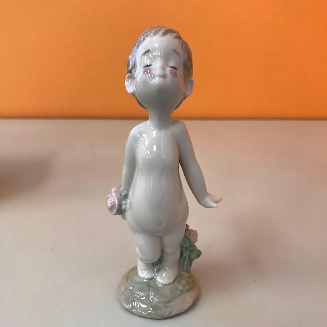 ② リヤドロ社　NAO タカシマヤオリジナル ローズちゃん 陶器 置物