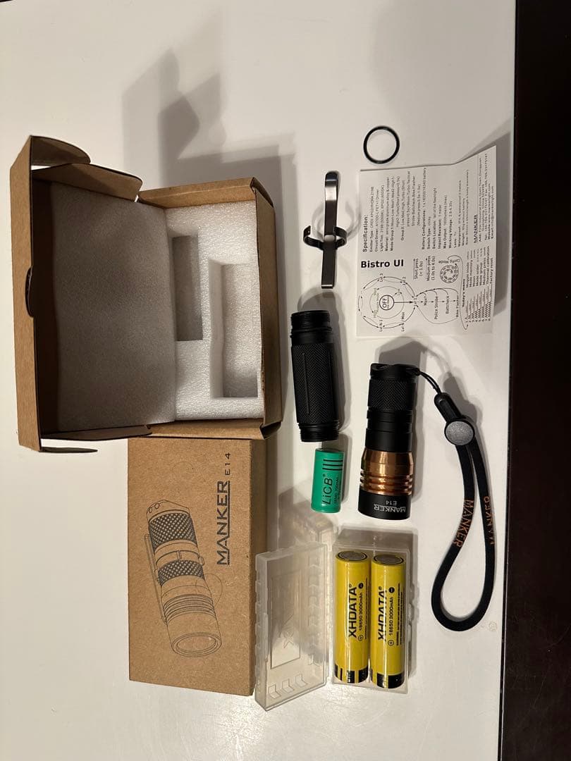 manker E14 マンカー E14