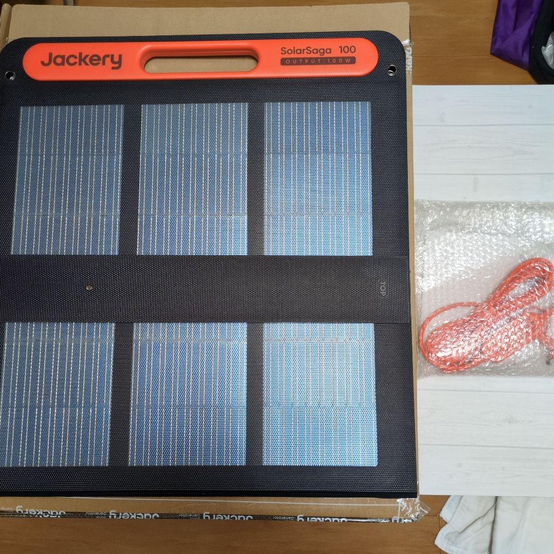 Jackery SolarSaga 100 ソーラーパネルJS-100F