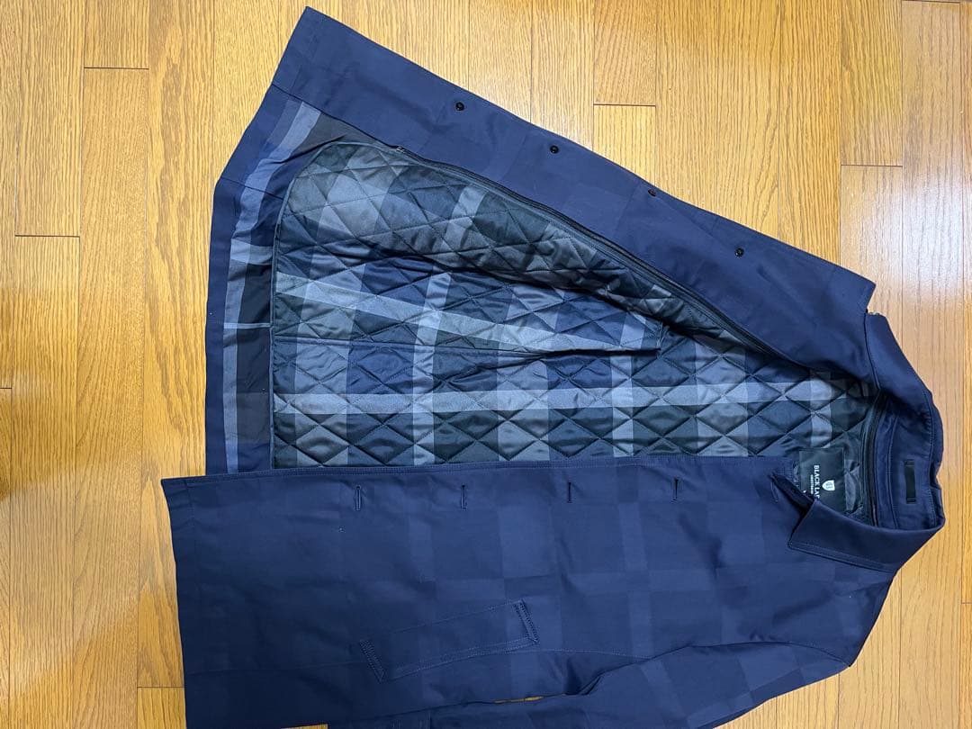 BLACK LABEL CRESTBRIDGE ステンカラーコート ネイビー