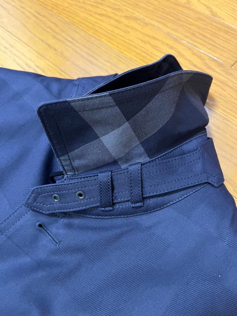 BLACK LABEL CRESTBRIDGE ステンカラーコート ネイビー