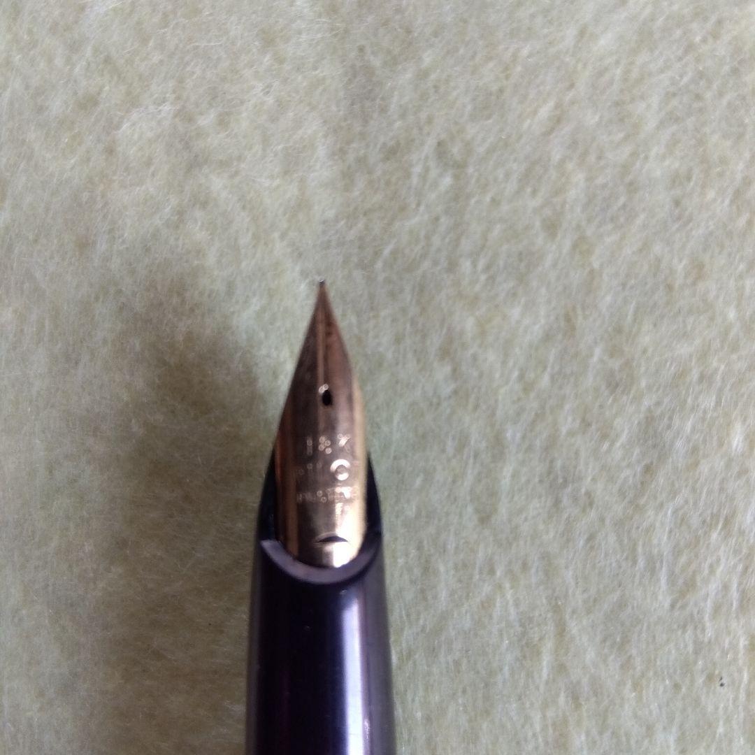 パイロット万年筆エリート　ペン先18K　純正インクカートリッジ付