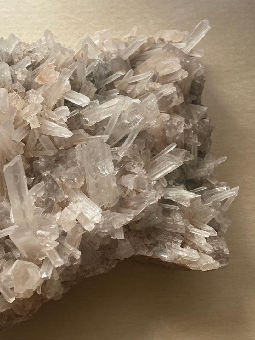 希少!! ブラジル産 ピンク 水晶 クラスター 原石 天然石 パワーストーン