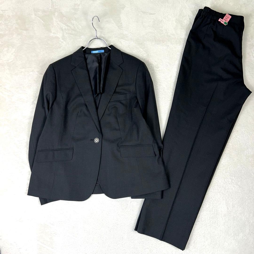 美品♡LES MUES ビジネススーツセットアップ 大きいサイズ ウォッシャブル