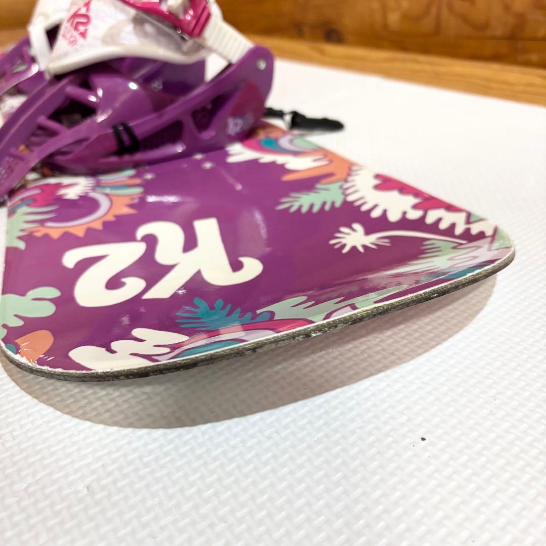 K2 LIL KANDI キッズスノーボード 90cm ビンディングセット