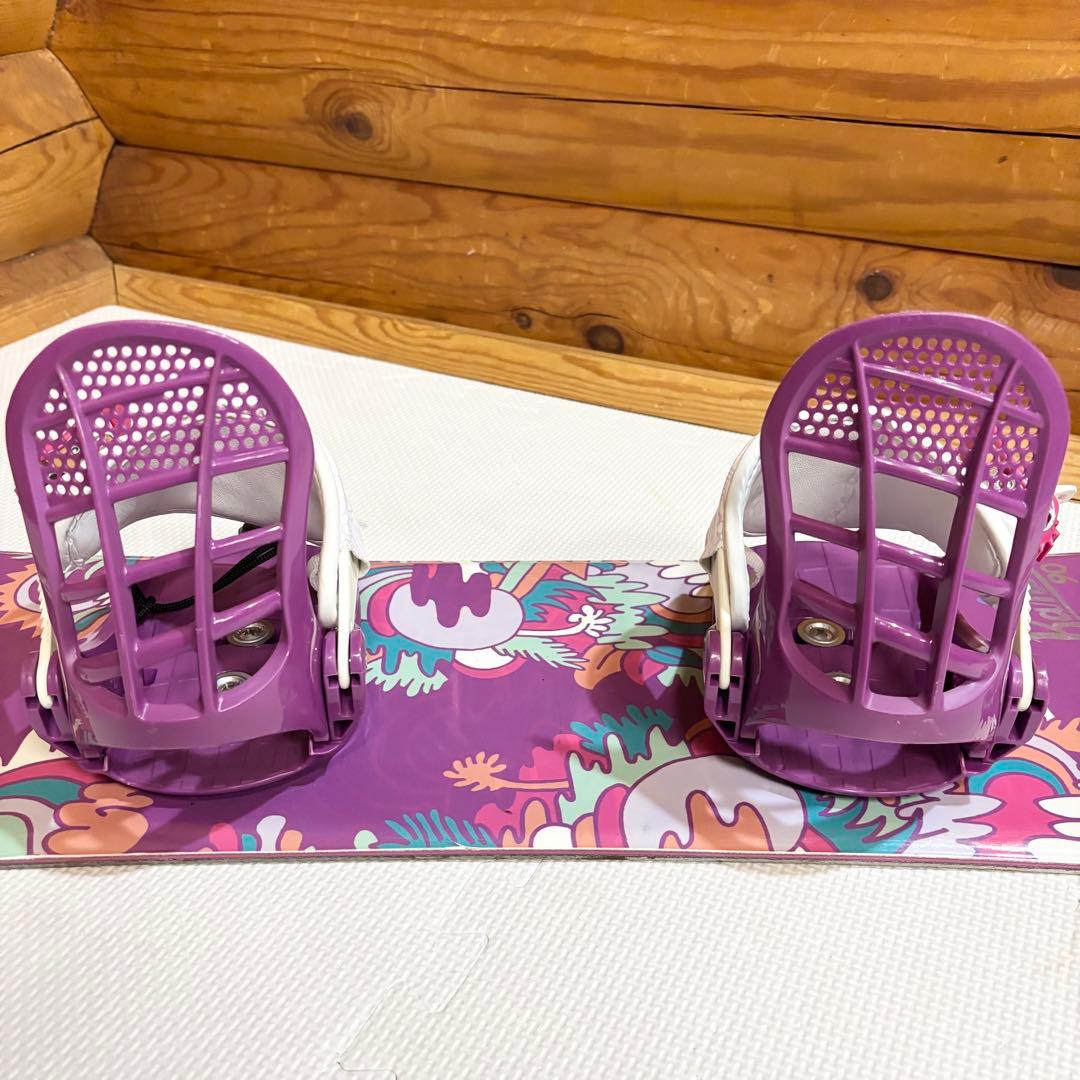 K2 LIL KANDI キッズスノーボード 90cm ビンディングセット