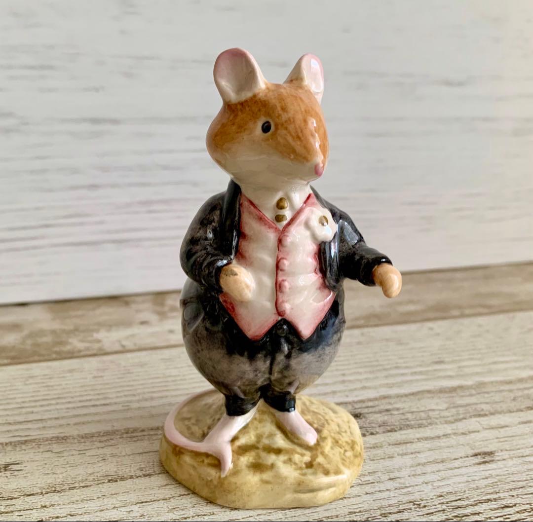 ダスティとポピー ウェディング フィギュリン ブランブリーヘッジ 置物