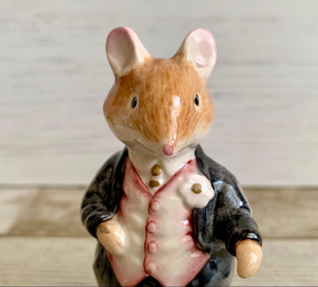 ダスティとポピー ウェディング フィギュリン ブランブリーヘッジ 置物