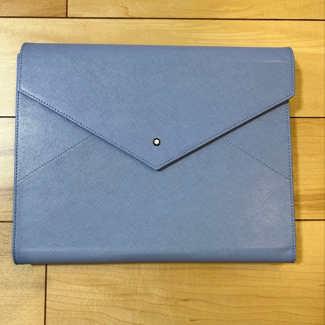 未使用品★モンブラン オーグメントペーパー ライトブルー　ボールペン　ノート付