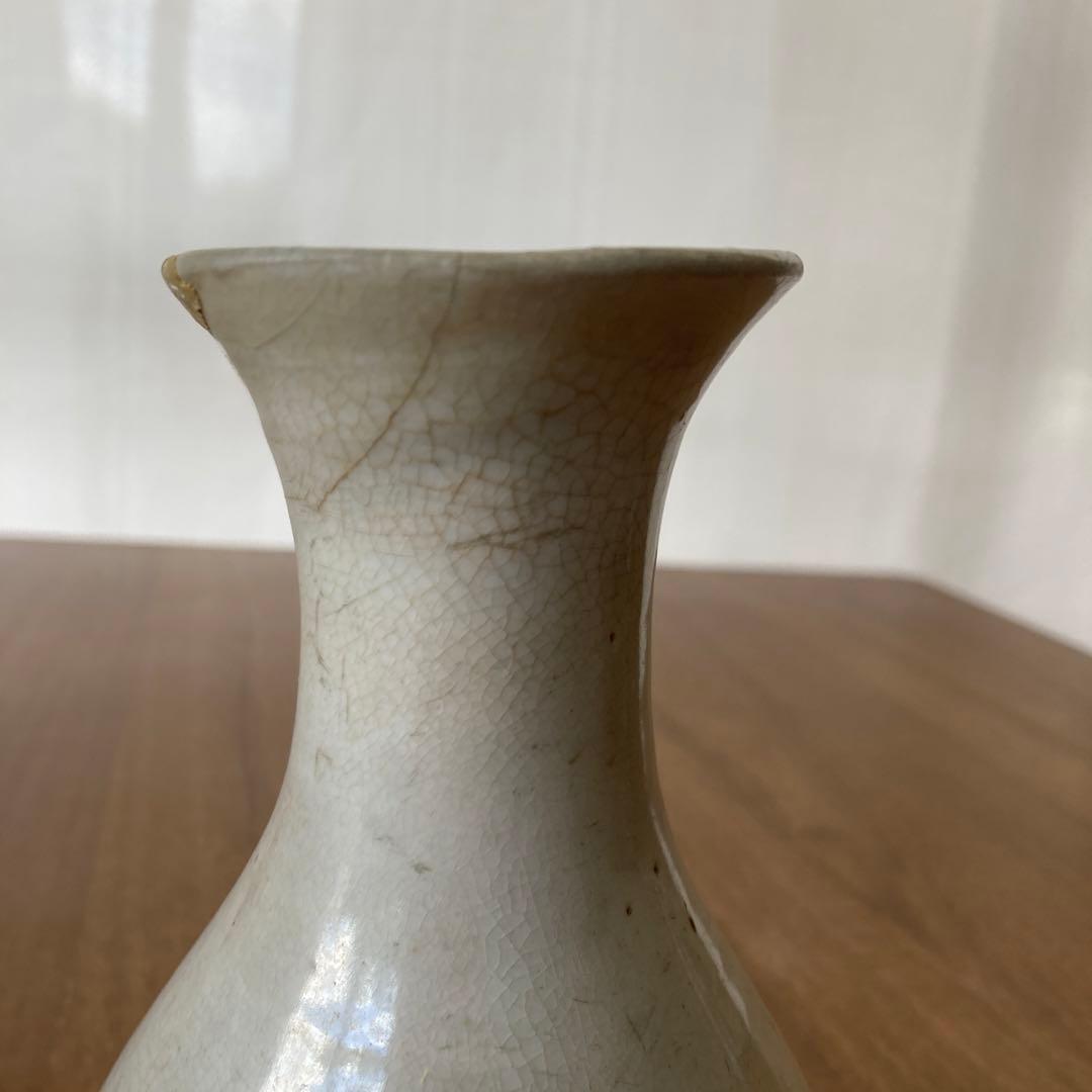 民藝　骨董　染付　徳利　花瓶