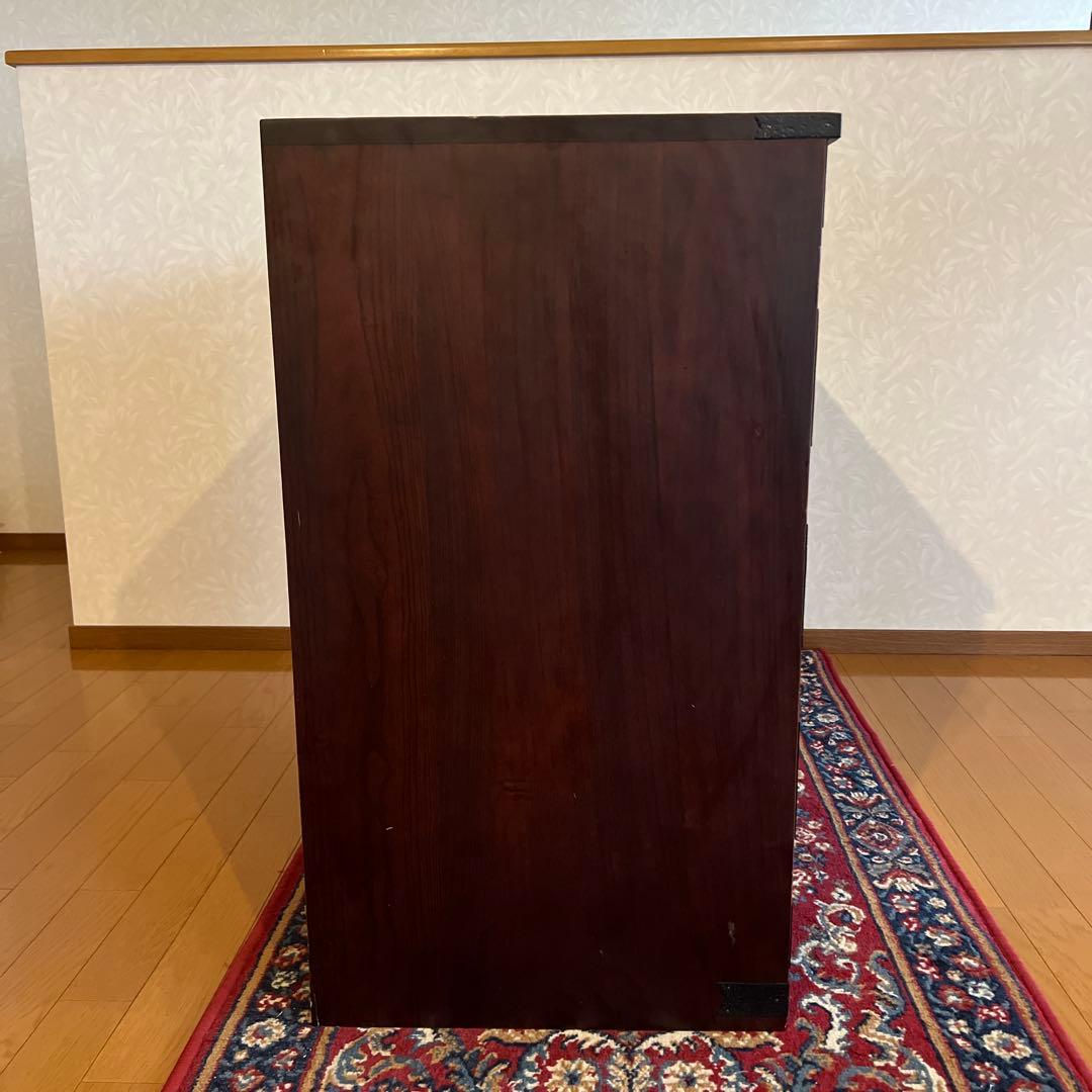 和箪笥　民芸箪笥　4段　アンティークチェスト　民芸家具 チェスト タンス 5杯