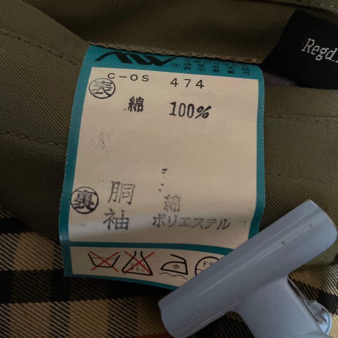 ✴︎美品✴︎DAKS トレンチコート カーキ玉虫色80s90sヴィンテージ