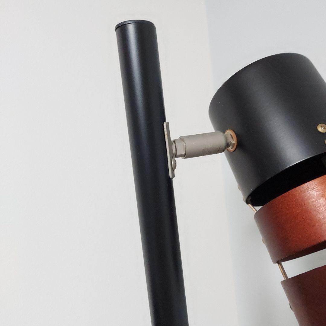 フロアライト❁間接照明❁スタンドライト❁モーリム3連ライト❁ブラック❁木目❁