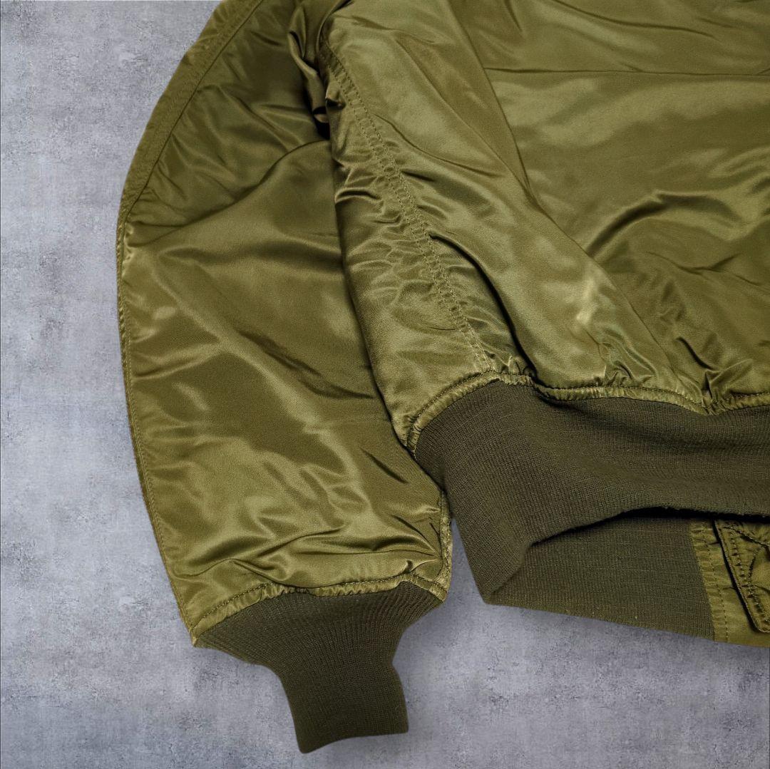 アルファインダストリーズ 80s 90s USA製 MA-1 グラウンドクルー