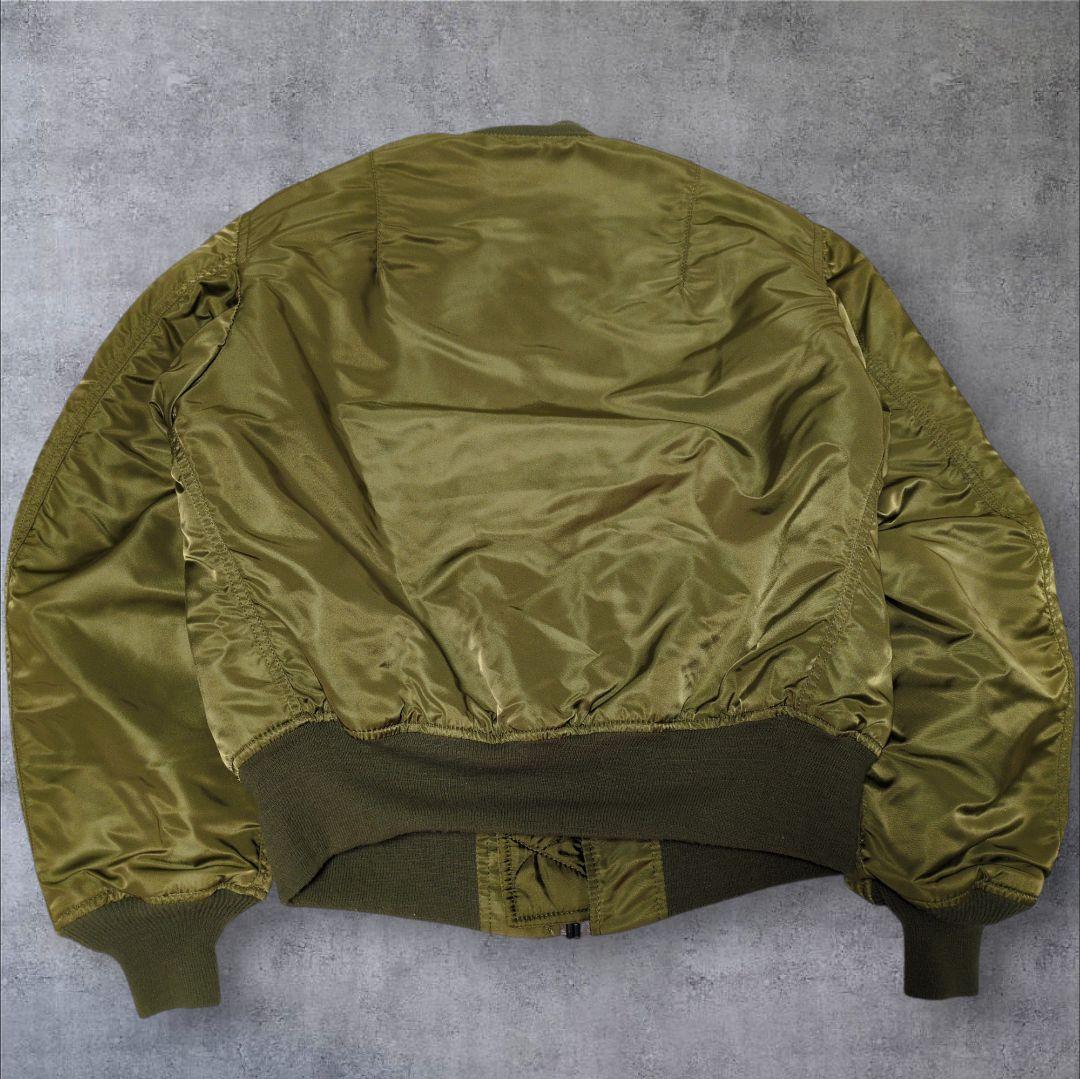 アルファインダストリーズ 80s 90s USA製 MA-1 グラウンドクルー