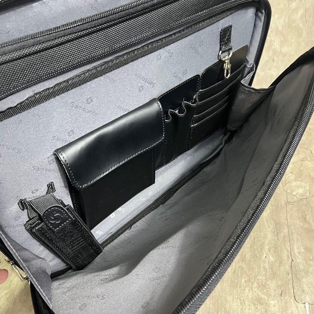 極美品 付属品多数 Samsonite PCバック ポーチ付 キャリーバッグ