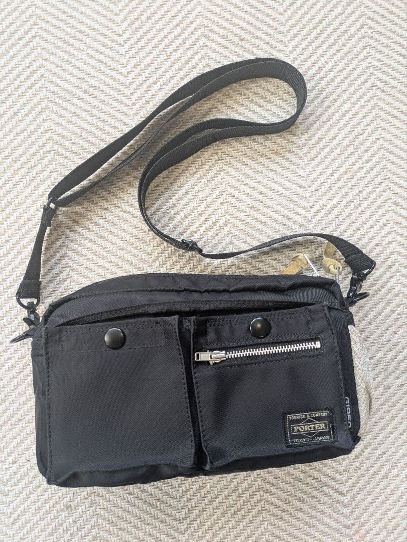 美品　ポーター吉田カバン　G1950別注デザイン　ヘッドポーター　黒タンカー