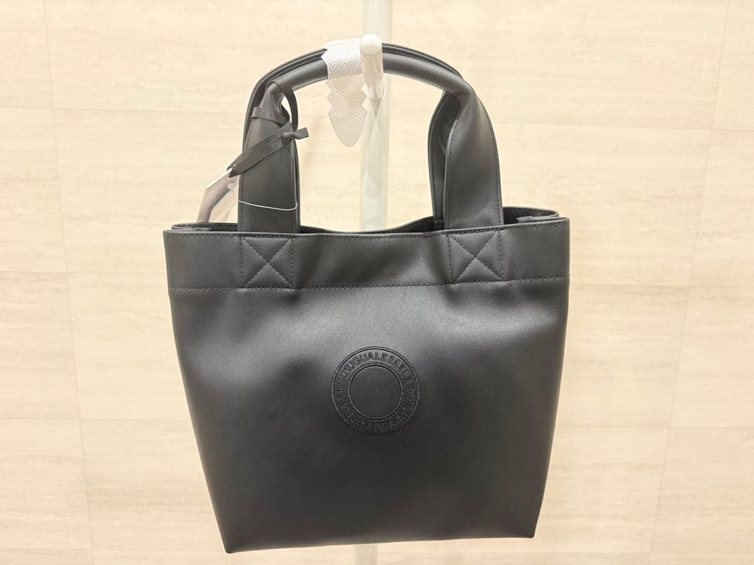 1PIU1UGUALE3RELAXサークルロゴハンドバッグトートバッグ