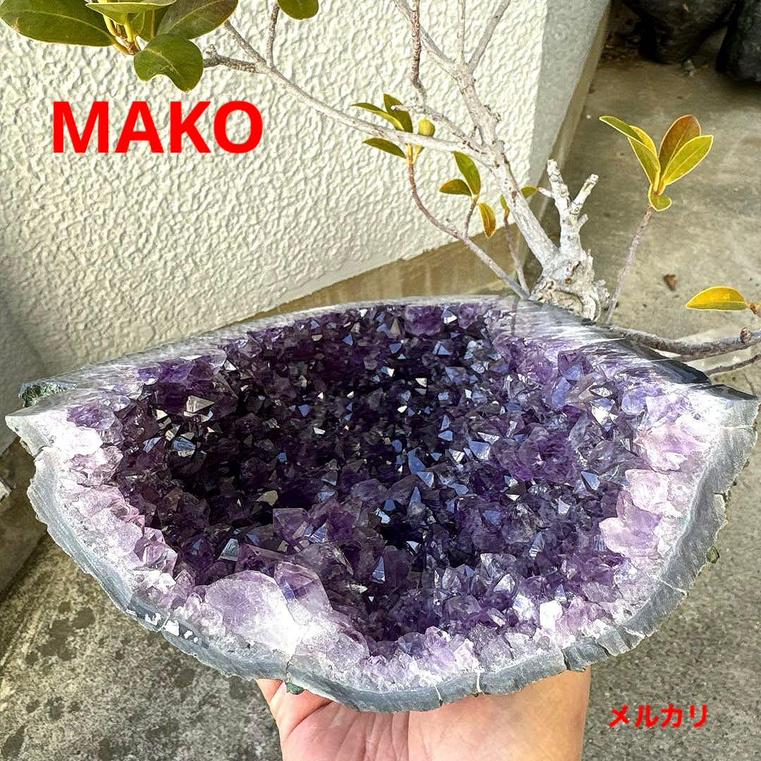 M1893☆アメジストドーム2.0Kg☆ウルグアイ産☆天然石　原石☆N60103