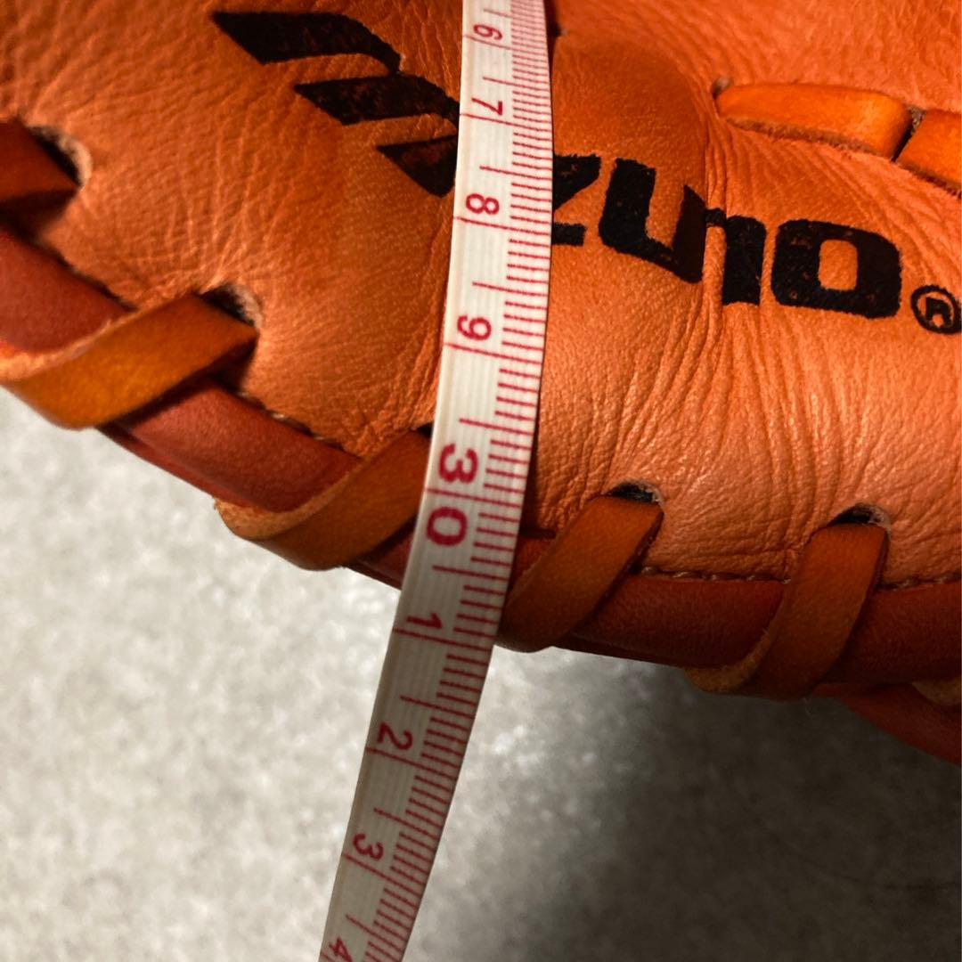 幻の 赤ビュー ミズノ 一般 大人用 軟式 野球 グローブ グラブ