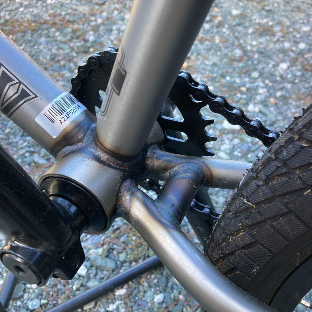 DURCUS ONE RAW BMX 20インチ　トップチューブ20.7