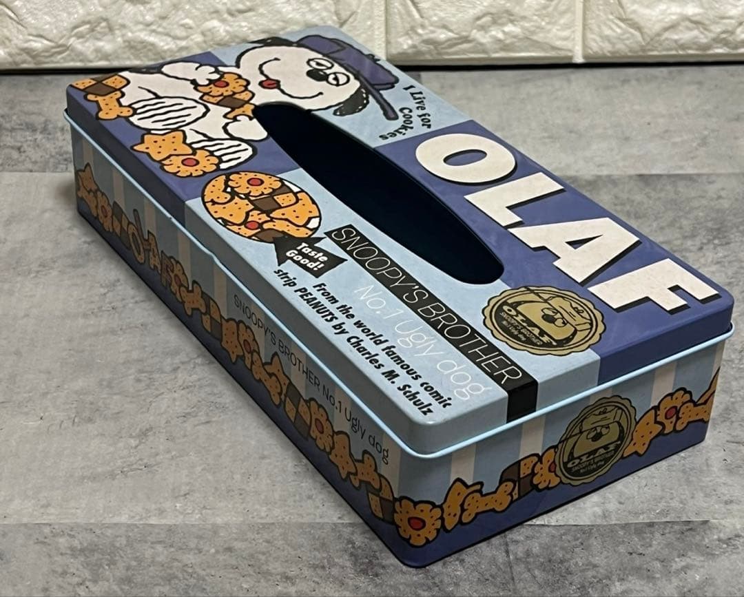 PEANUTS OLAF ティッシュボックスケース　ピーナッツ　オラフ