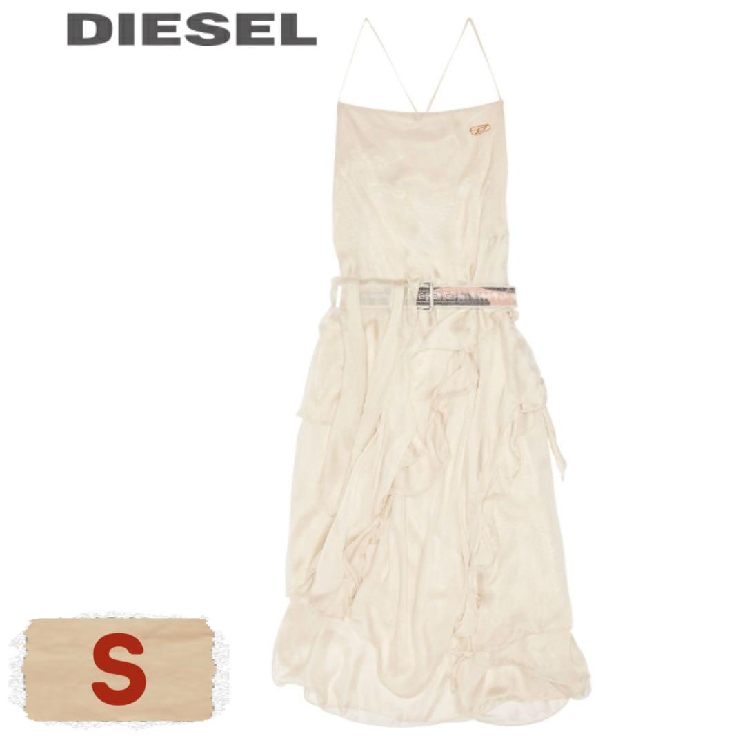 新品　DIESEL ノースリーブワンピース ［ベルト付き］