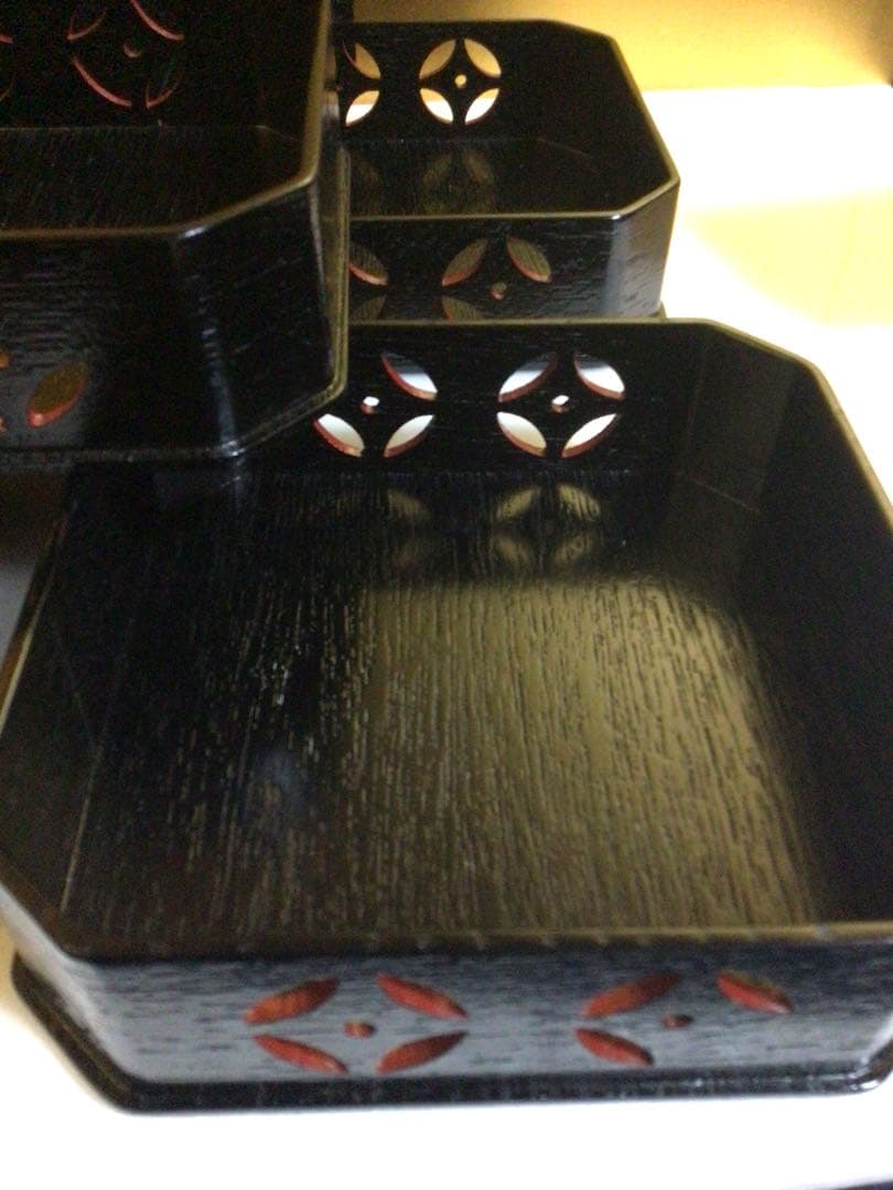 茶道具 七宝透かし 縁高 紙箱付き