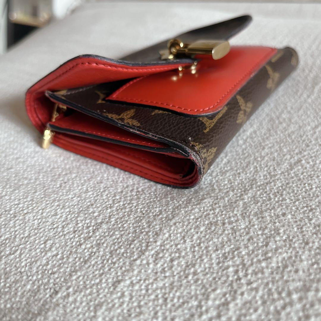 ルイ・ヴィトン 三つ折り財布 モノグラム ポルトフォイユフラワー コンパクト