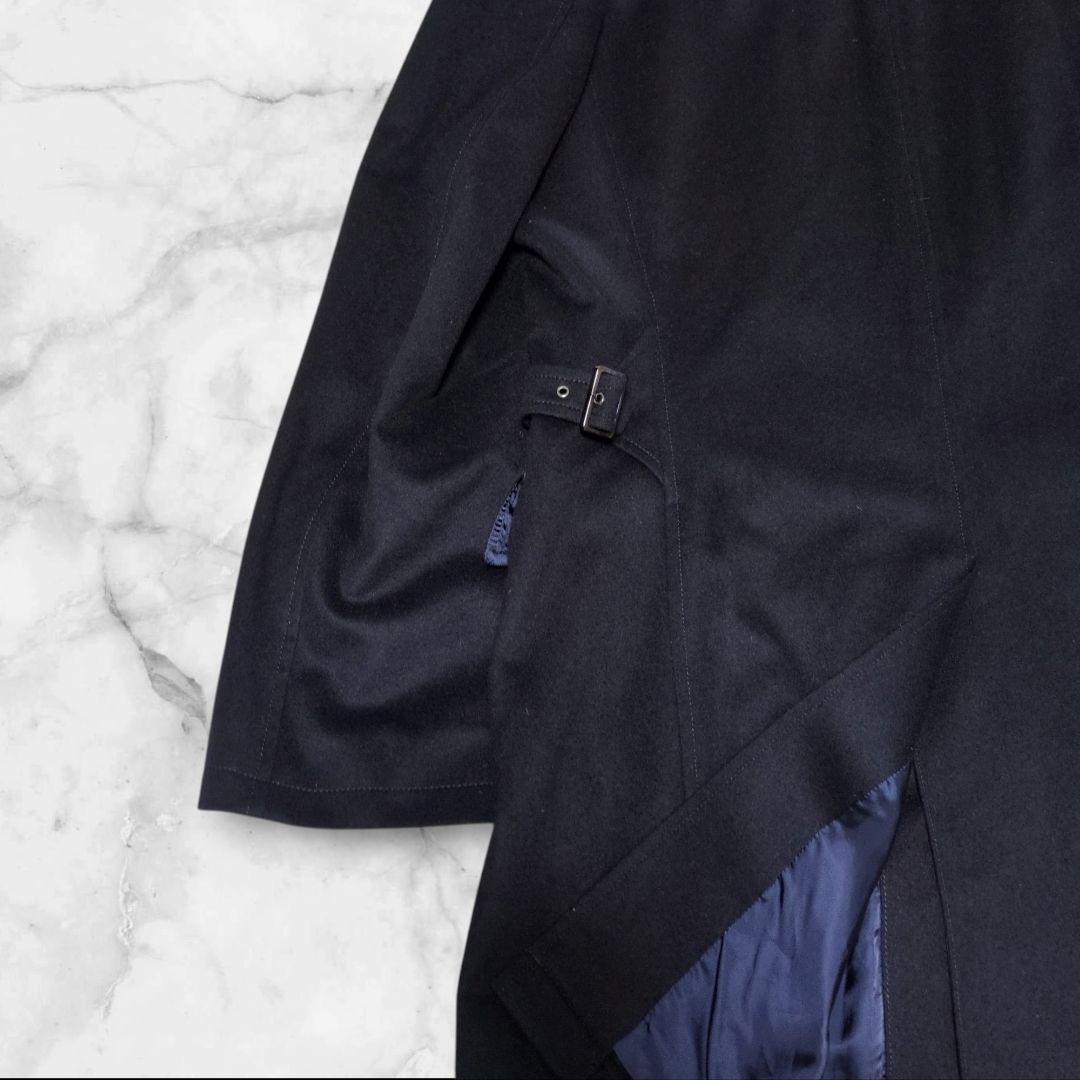 極美品♢D'URBAN ロロピアーナ DOESKIN スタンドカラーコート