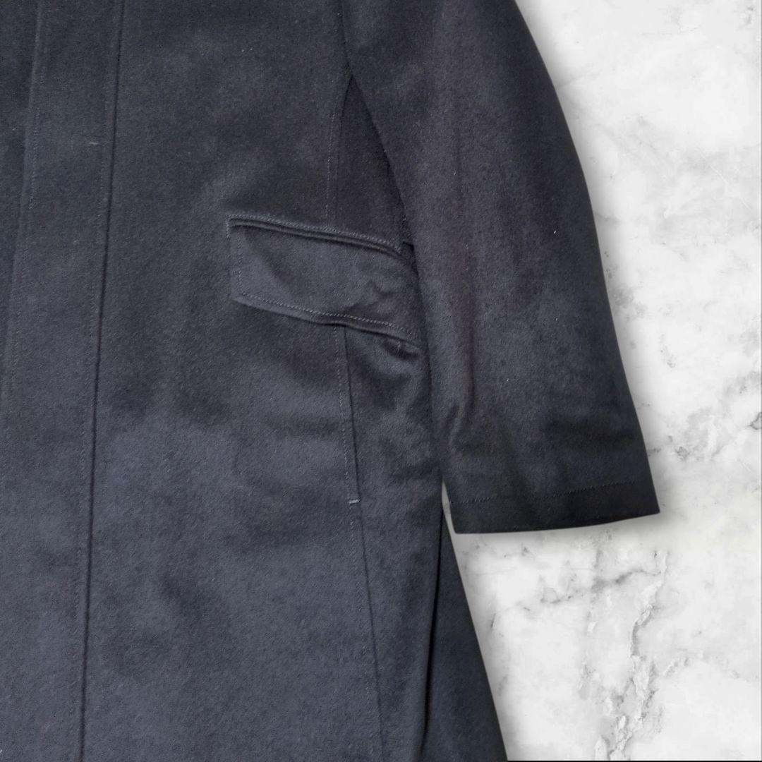 極美品♢D'URBAN ロロピアーナ DOESKIN スタンドカラーコート